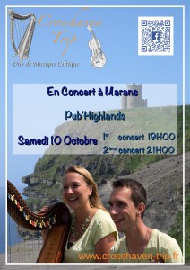 Affiche-CrosshavenTrip_Concert Marans